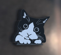 Cat" lamp 3D model