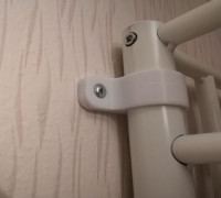 Ikea Vitval mount bracket to wall 3D model