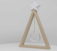 Minimal Christmas Tree 3D model