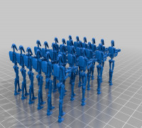 Star wars: Legion B-1 droid  3D model