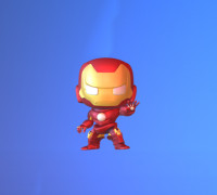 Iron Man Chibi 3D model