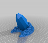 Crystal Model 3D model