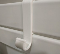 Hook for towel dryer radiators 3D model