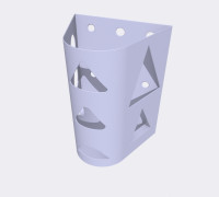 Plastiktütenhalter 3D model