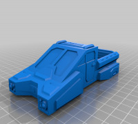 Sci-fi Pickup (TD-200) 3D model