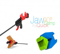 Jaw 90° for Quick Clamp 3D model