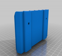 Paint marker wall holder 3D model