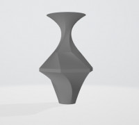 The Wierd One Vase  3D model