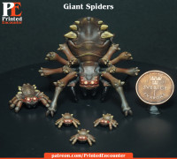 Giant Spiders 3D model