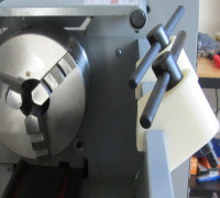 Parametric Chuck Key Holder for Lathe 3D model
