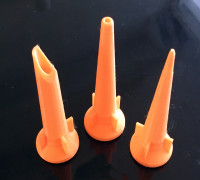 Sealant Cartridge Nozzle Set. 3D model