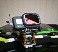 ND Filter support GP8 (Telesin/Skyreat) 3D model