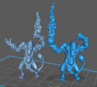 Fimir Mages / Wizards 3D model