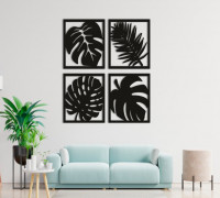 Tropical Leaves 3D model
