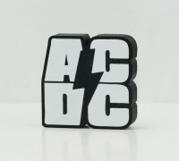 ACDC Logo 3D model