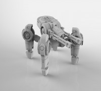 SXV-141 Super Heavy Walker 3D model