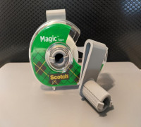 Scotch tape clip 3D model