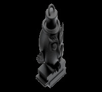 60mm Owl keychain 3D model