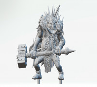 Mutated Wintertooth Troll king  3D model