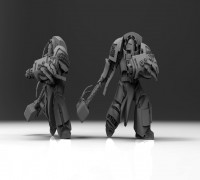 Silver Paladin - Lord Captain 3D model