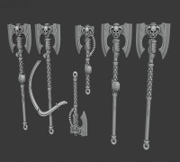 Force Axes 3D model