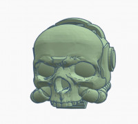 Chaplain Skull 40k 3D model