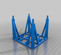 rack for base 40 mm x 3 3D model