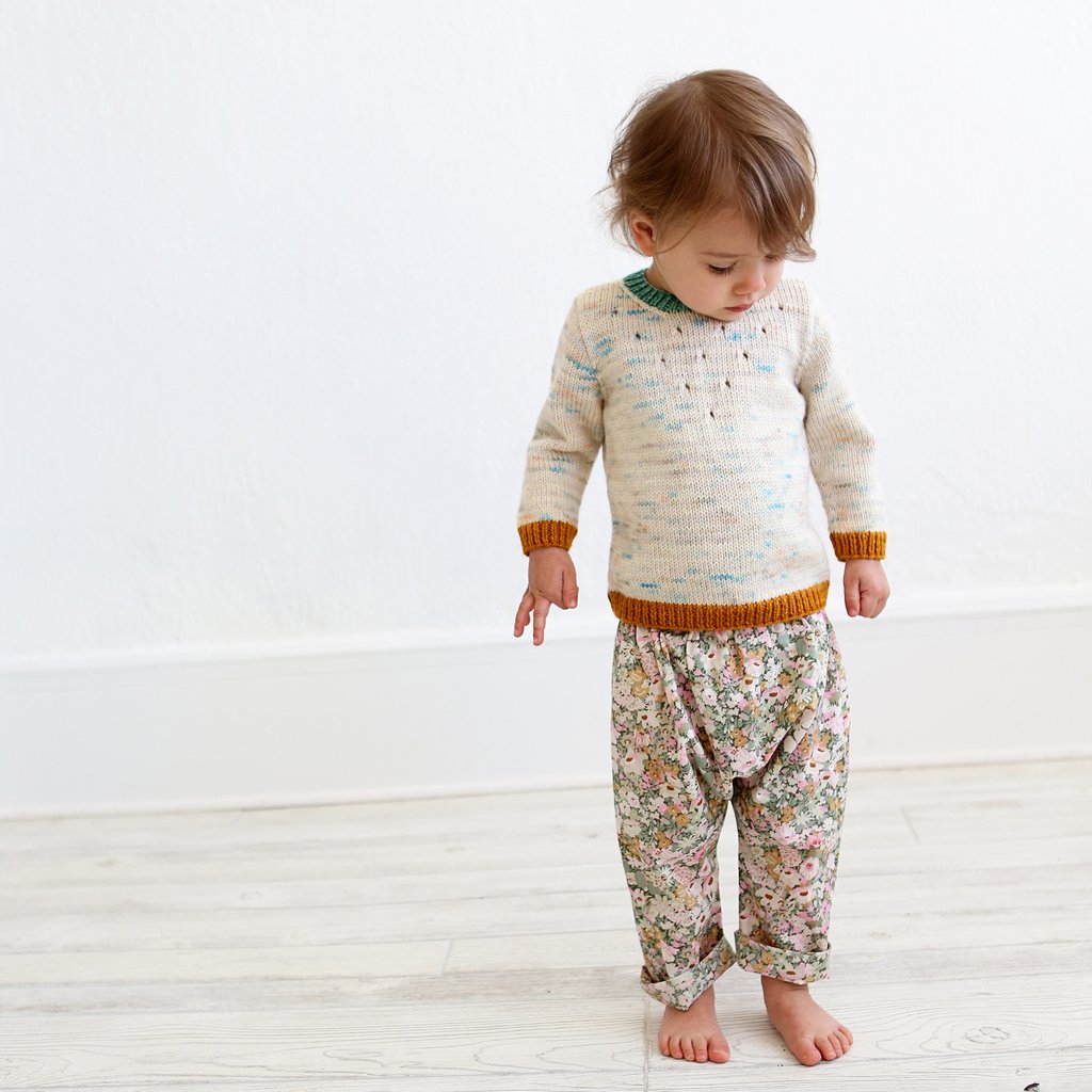 Shirt Sleeves into Toddler Harem Pants | Pretty Prudent