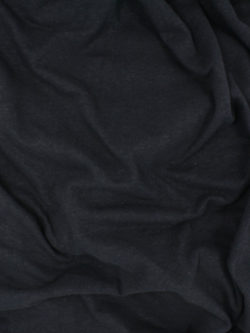 Hemp & Organic Cotton Jersey - Black