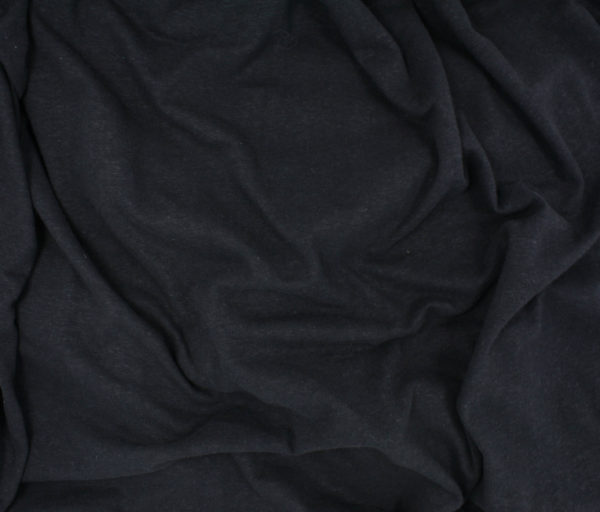 Hemp & Organic Cotton Jersey - Black