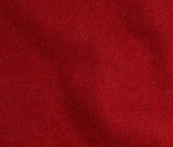 Boiled Wool/Viscose - Red