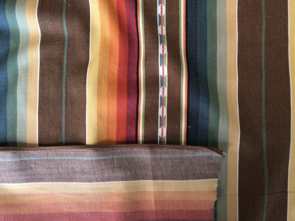 Yarn Dyed Cotton - Stripe - Setting Sun