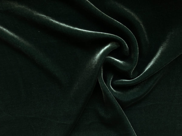 Silk/Rayon Velvet - Iridescent Grey/Gold