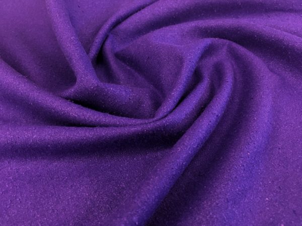 Silk Noil - Royal Purple