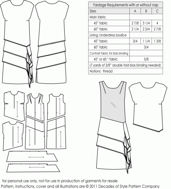 Decades of Style Tier-rific Ensemble - #2004