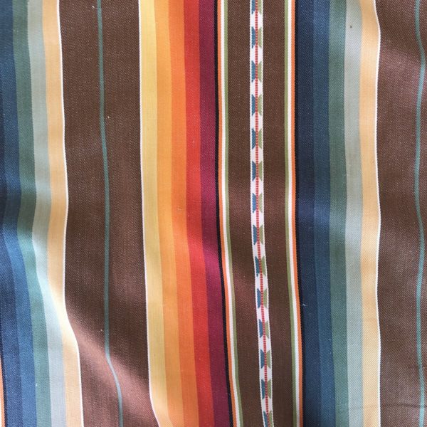 Yarn Dyed Cotton - Stripe - Setting Sun