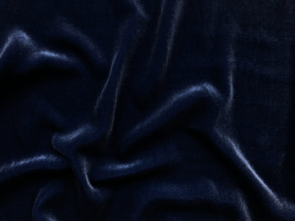 Silk/Rayon Velvet - Iridescent Grey/Gold