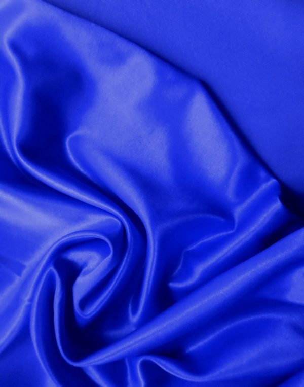 Polyester/Cotton Warm Back Coat Lining - Royal