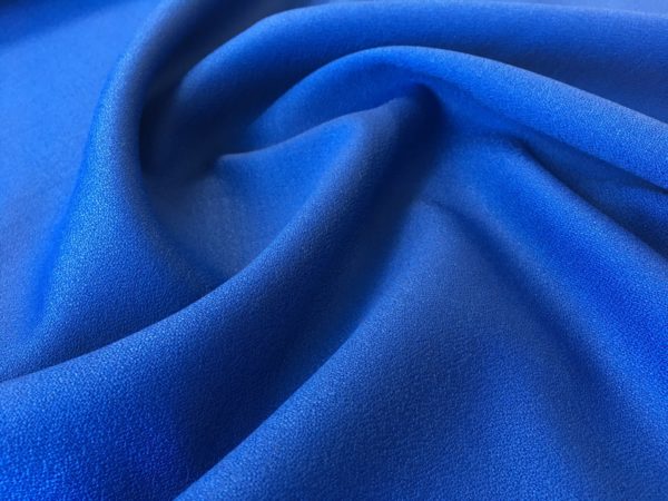 Worsted Wool Crepe - Royal Blue