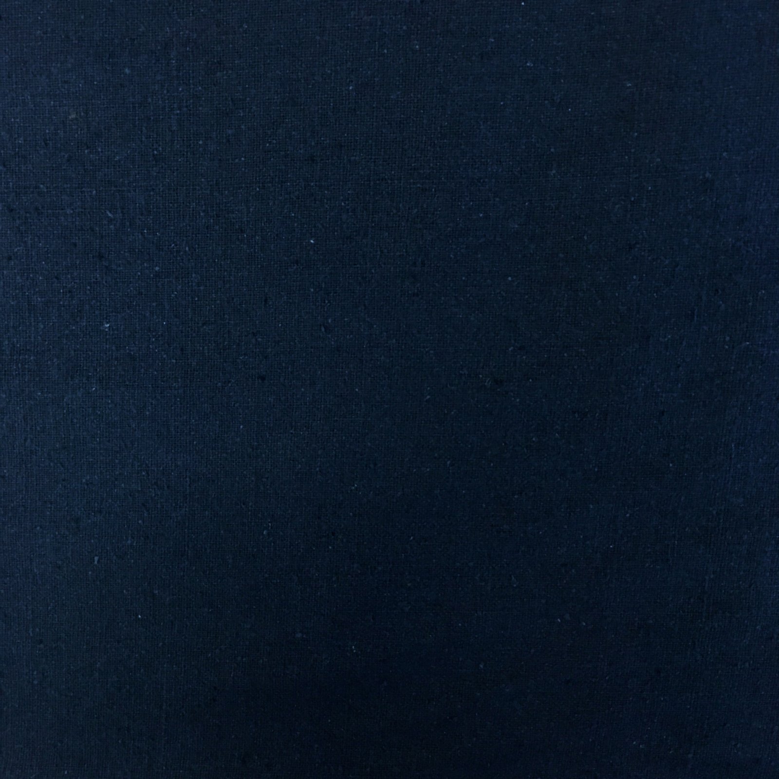 CERULEAN BLUE Hand Dyed Raw Silk NOIL Fabric 
