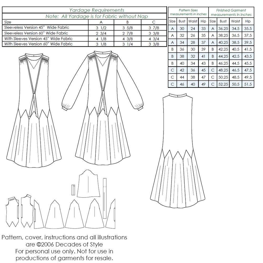 StoneMountainFabrics Decades of Style Hazel's Frock - #2003