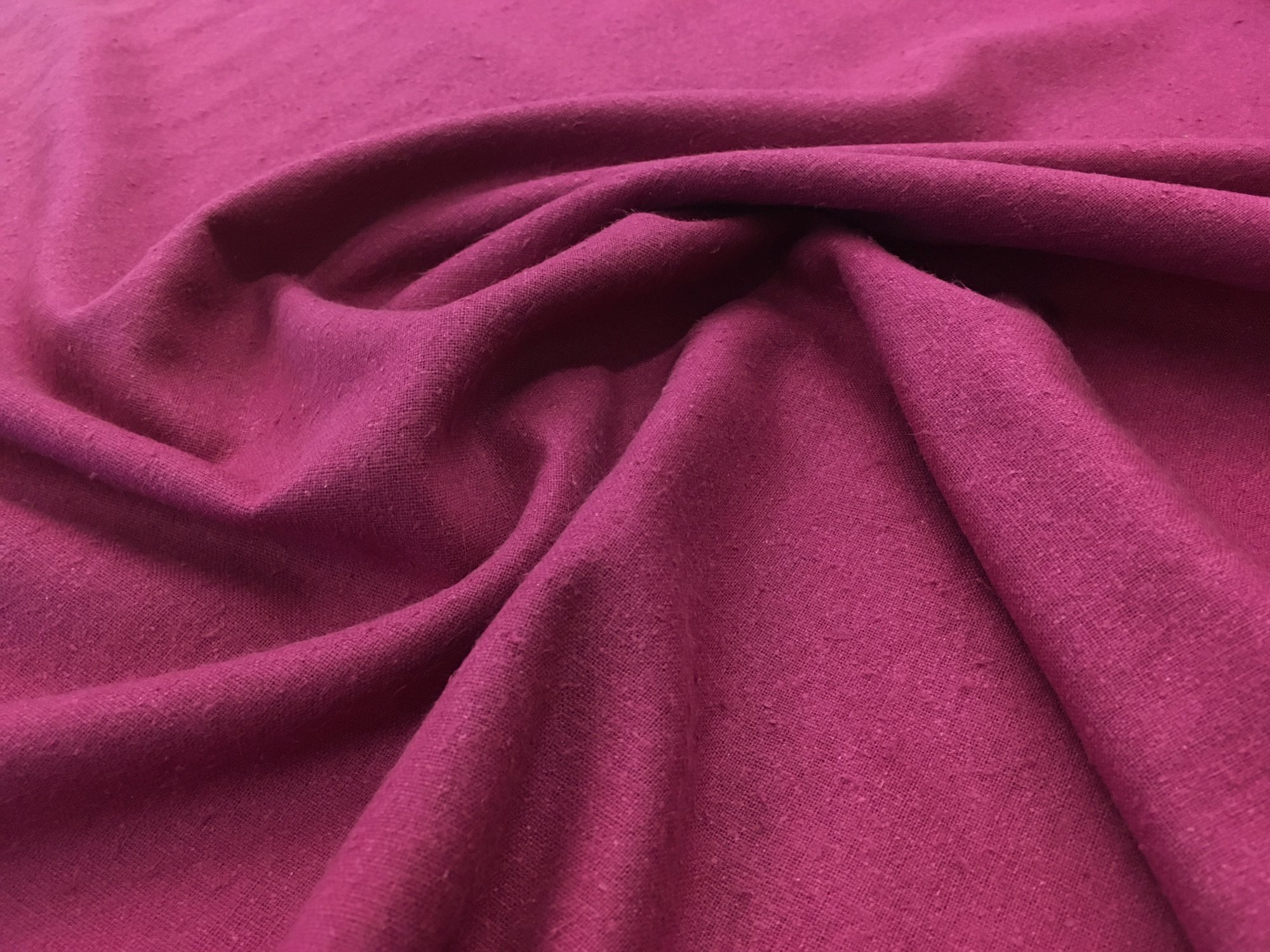 Silk Noil - Boysenberry - Stonemountain & Daughter Fabrics