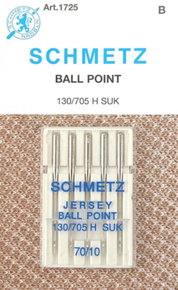 Schmetz Ballpoint 5-pk sz 10/70