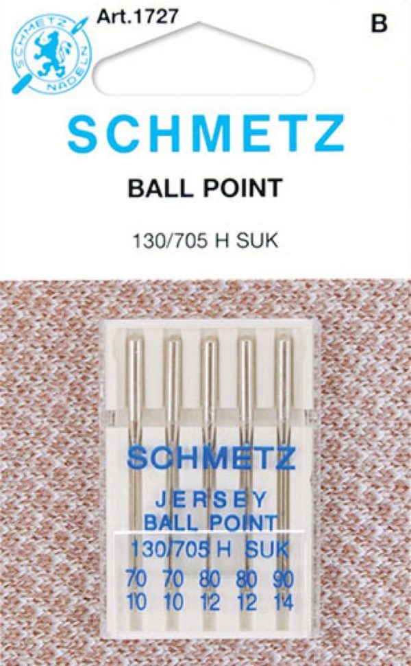 Schmetz Ballpoint Assortment 5-pk