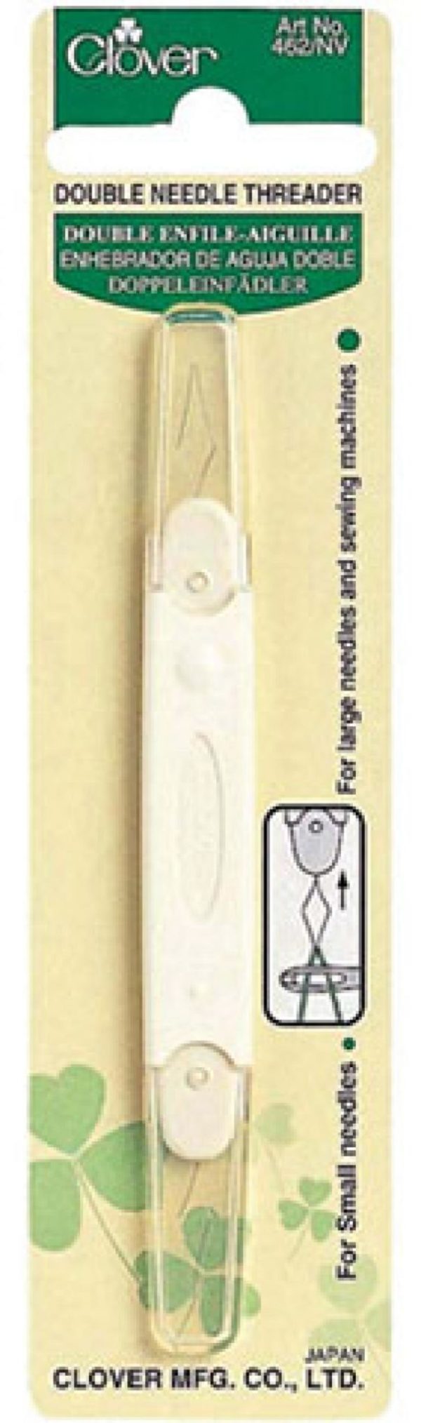 Clover Double Needle Threader