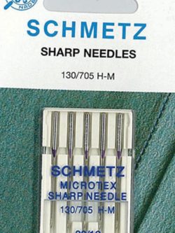 Schmetz Microtex Sharp 5-pk sz 80/12