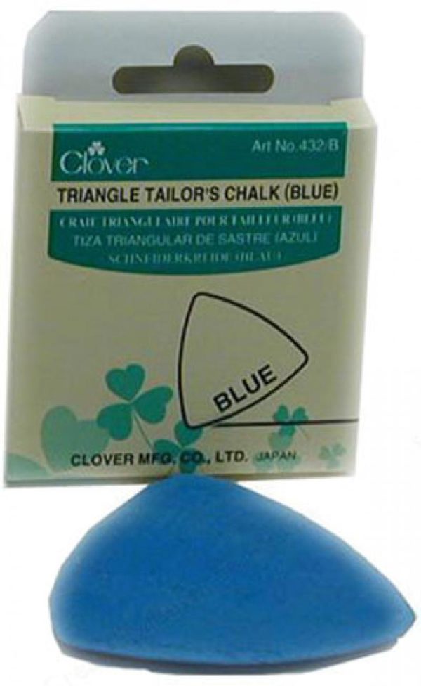 Clover Triangle Chalk Blue