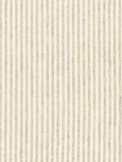 Essex - Linen/Cotton - Yarn Dyed Classic Wovens - Thin Stripe - Natural