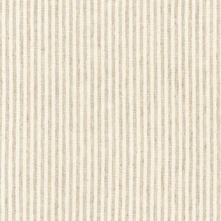 Essex Yarn Dyed: Thin Stripe in Natural Essex Yarn Dyed: Thin Stripe in Natural