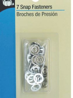 Dritz 7/16 Pearl White Snap Fasteners